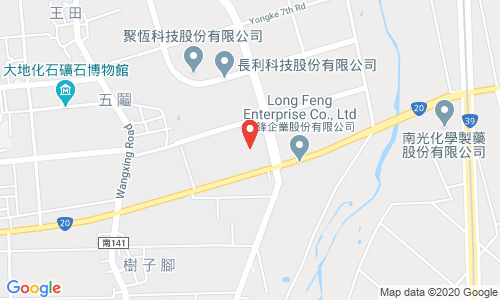 No.817, Zhongshan N. Rd., Yongkang Dist., Tainan City 710. Taiwan (R.O.C)